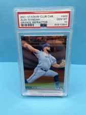 2021 Topps Stadium Club Chrome - Alek Manoah #400 Orange Refractor 01/25 (RC)