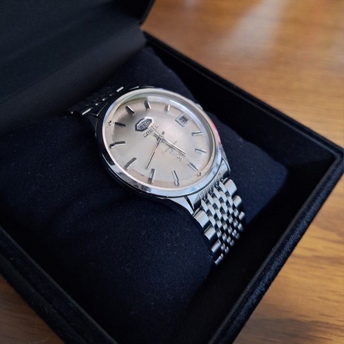 Citizen Crystal Seven Sacr 51401-Y Révision Vintage Ss Automatique Montre Hommes - Photo 2 sur 10