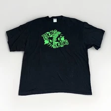 Young Bucks AEW Wrestling T-Shirt XXL Black 24x29 Bullet Club Style Graphic