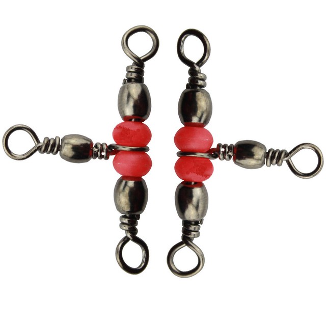 30pcs Fishing Three Ways 3way Triple Swivels Cross Line Easy Rig Making for sale online eBay