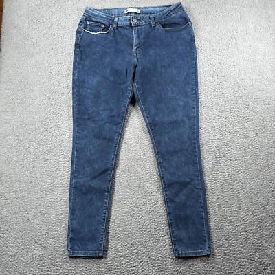 Levis Jeans Womens 33x30 Legging Skinny Mid Rise Basic Embroidered Minimalist