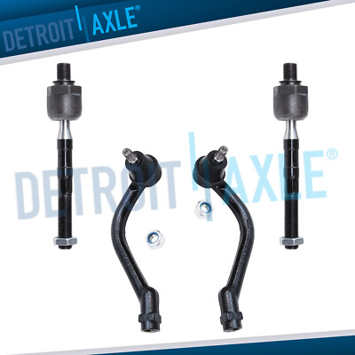 Headlights For Kia Cadenza Front Inner & Outer Tie Rod End Kit For Hyundai Azera, Sonata, Kia Optima/Cadenza Front Inner Outer Tie Rod Set - Foto 7