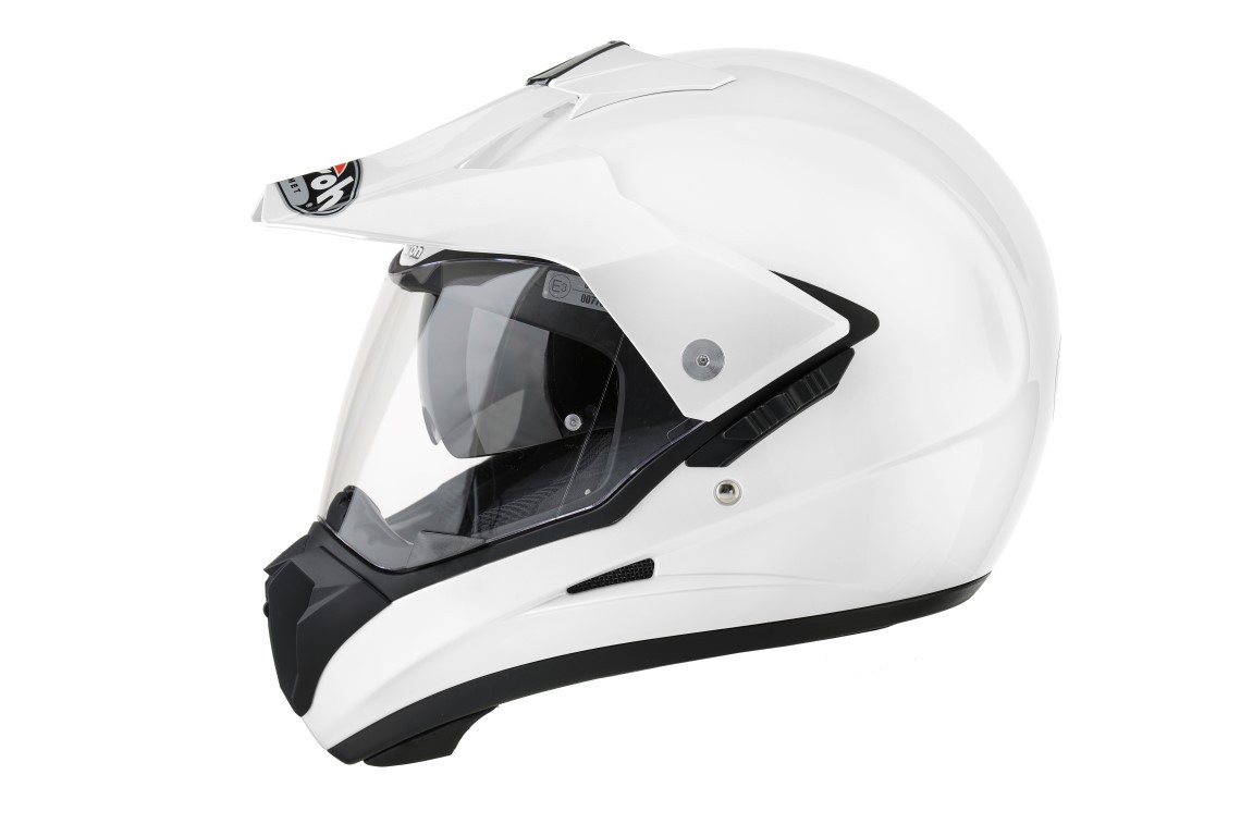 Airoh S5 Helm Matt Schwarz – Straße/Offroad, ECE Geprüft, Mit Sonnenvisier