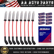 Energy Wireset + 8 AcDelco Iridium Spark Plug for 2005-2008 Pontiac Grand Prix