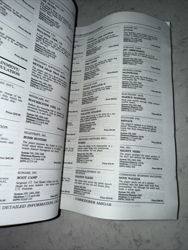 MENU SOFTWARE INFORMATION! COMMODORE Book RARE VINTAGE COLLECTIBLE - Picture 8 of 9