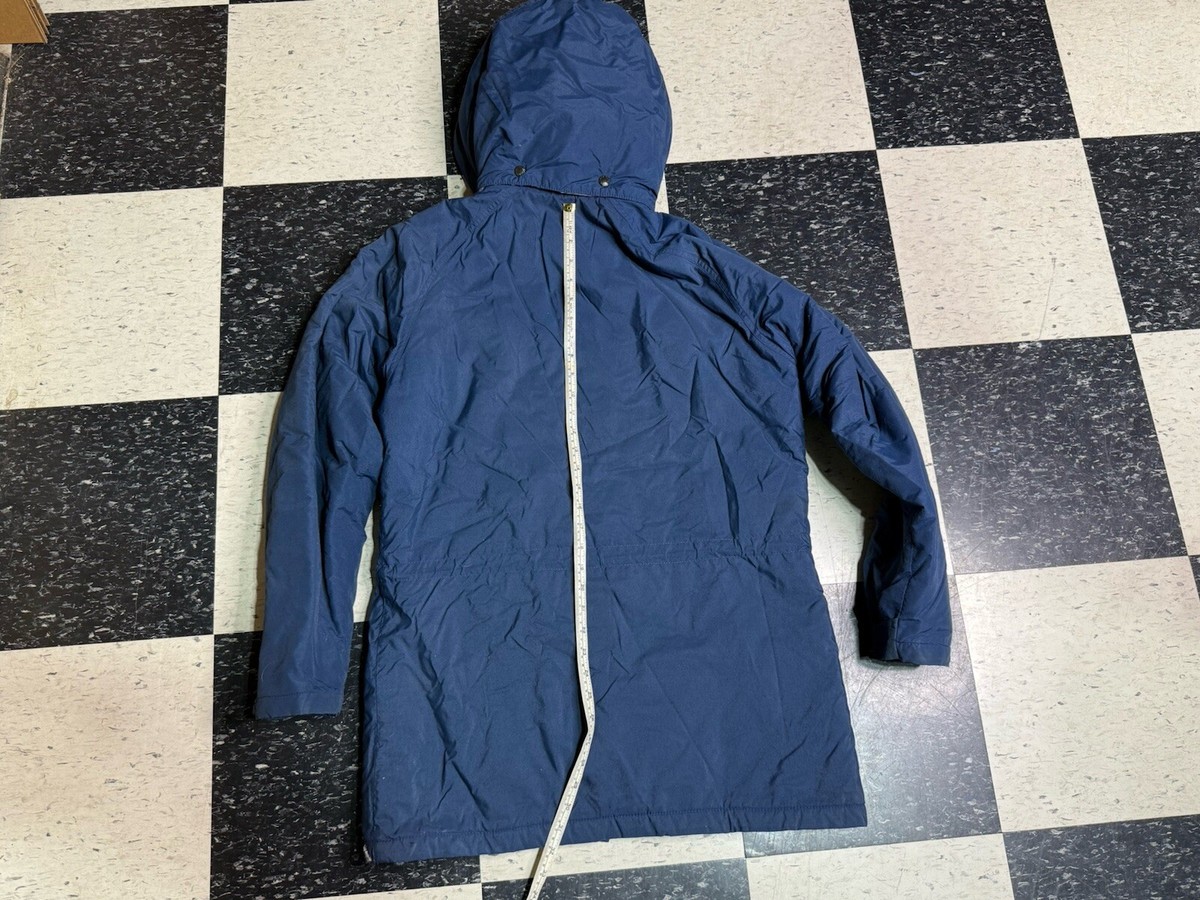 Vintage 70s North Face Full Zip Hooded Parka Jacket Sz L Made in