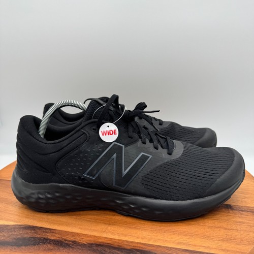 New Balance 520v7 Running Shoes Mens 14 4E Black Athletic Trainers Sneakers