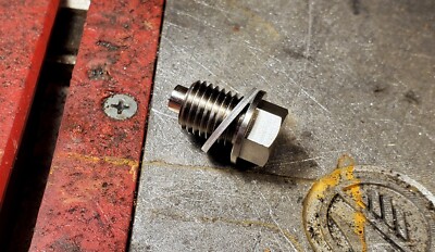 12mm MAGNETIC OIL DRAIN PLUG @ 2010-2024 Kawasaki Vulcan S Versys X 650 M12