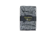 Modena 165806 Women's Black And Gray Circle Scarf Size One Size