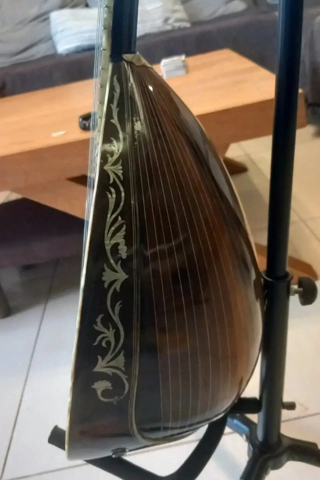 Greek Bouzouki with HARDCASE & PICK UP & TUNER & 300 BACKING TRACK WITH SCORES. - Image 4 of 4