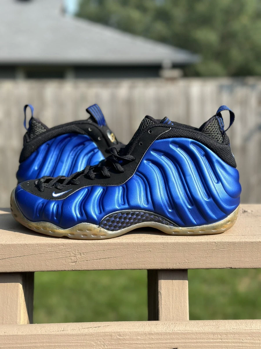 NIKE AIR FOAMPOSITE ONE ROYAL 1997 SALES SAMPLE 9.5 PROMO