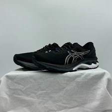 Asics GEL-KAYANO 27 Mens Running Shoes Black and White