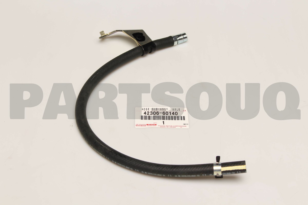 4230660140 Genuine Toyota HOSE SUB-ASSY, REAR AXLE BREATHER 4230660140 Genuine Toyota HOSE SUB-ASSY, REAR AXLE BREATHER