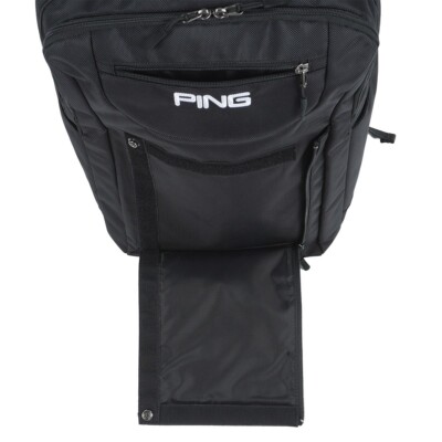 PING Golf Custom Backpack Bag Black GBU2201 2022 Model Laptop