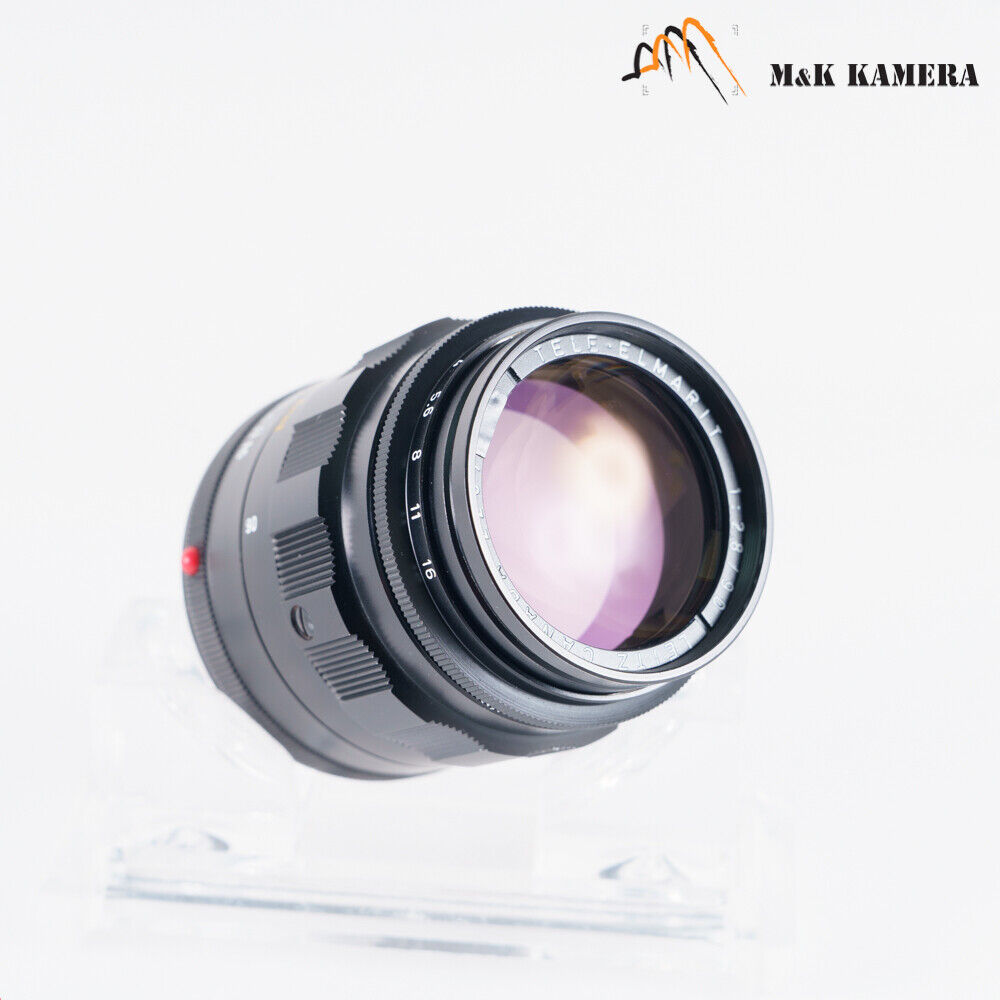 LEITZ Leica Tele-Elmarit M 90mm/F2.8 Ver.I V.1/ Fat Black LEITZ Leica Tele-Elmarit M 90mm/F2.8 Ver.I V.1/ Fat Black