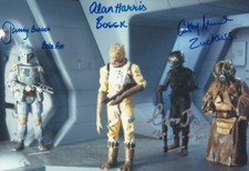 BULLOCH HARRIS PARSONS signed Autogramm 20x30cm STAR WARS in Person autograph