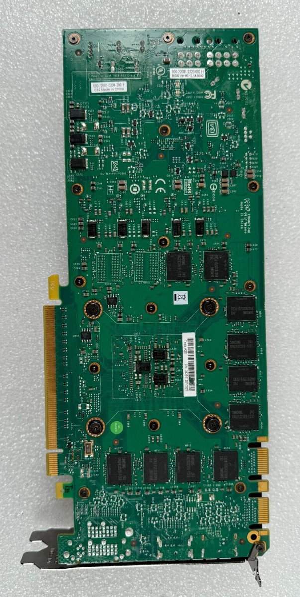 LOT 2) NVIDIA Tesla K20 5GB GDDR5 PCI-e Passive CUDA GPU PCI