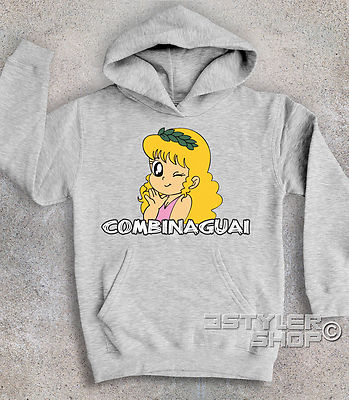 FELPA BAMBINO POLLON COMBINA GUAI amica di eros cartoni ANNI 80