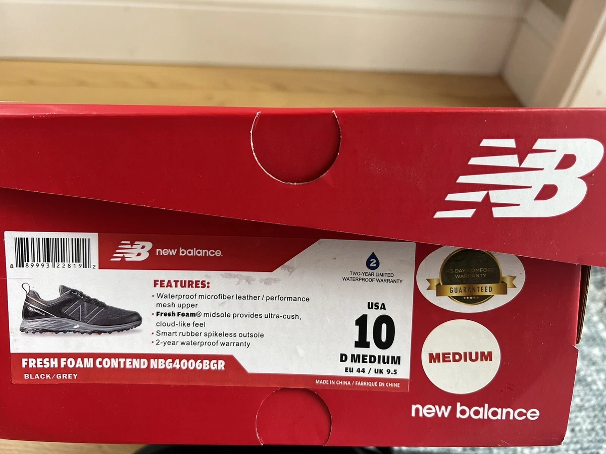 New balance best sale warranty