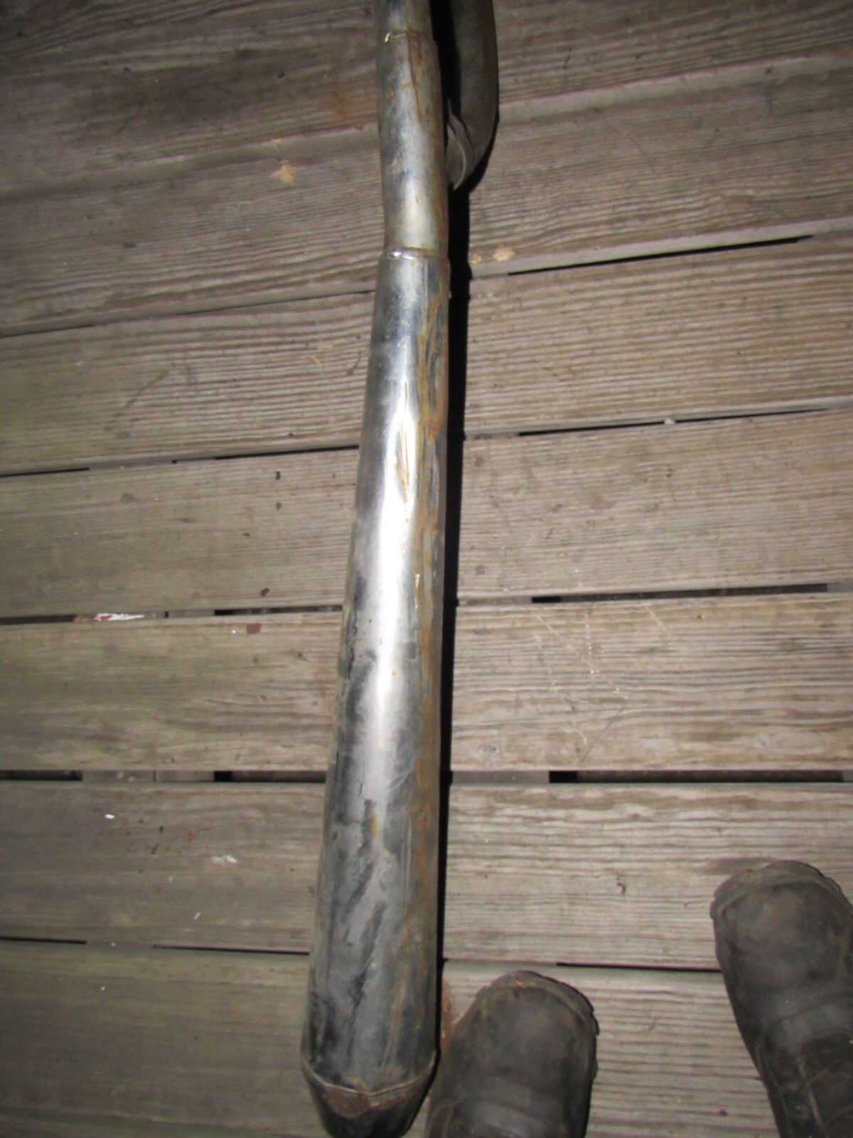 1976 kawasaki kz400 s exhaust muffler pipe header eBay