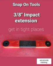 Snap on tools impact extension 3/8" to 3/8" offset reach in tight places w/power