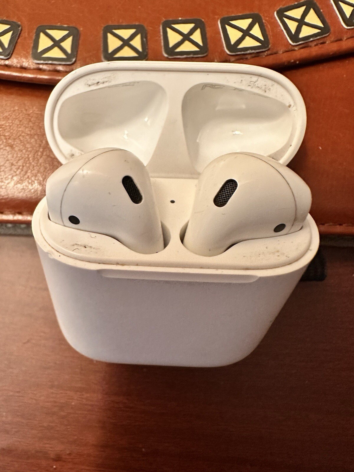 Wireless Apple AirPods with charging case  -image