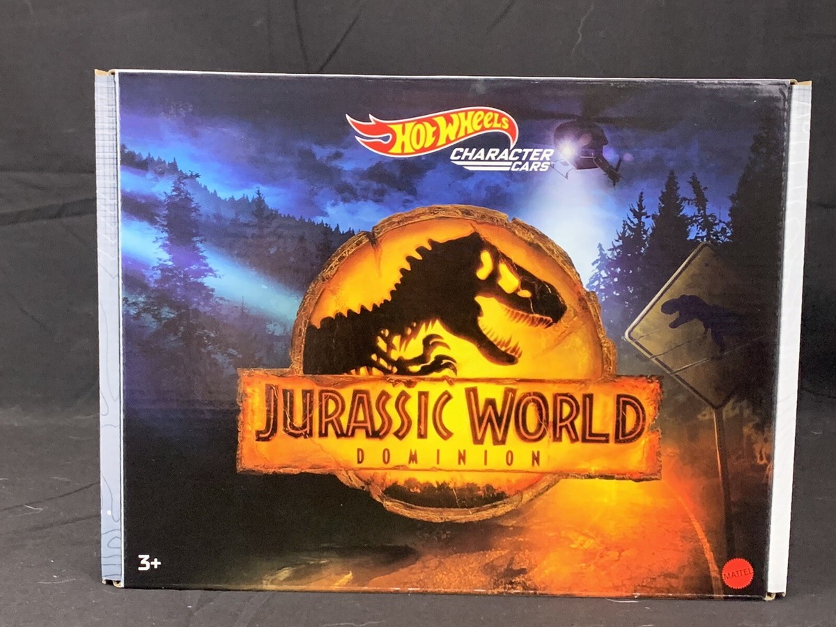 Hot Wheels Jurassic World Dominion 5 Pack Character Cars Set