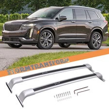 Roof Rack Cross Bars for Cadillac XT6 2019 - 2025 Cargo Carrier Luggage Rooftop