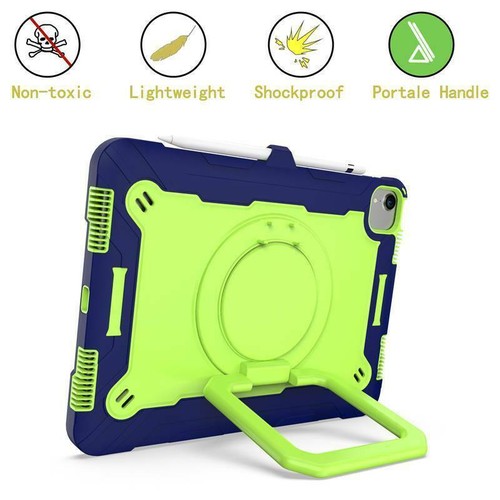 For iPad 7/8/9/10/11th Air Pro 2025 Kids Shockproof Heavy Duty Stand Case Cover - Picture 74 of 93