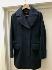 Jill Sander +j For Uniqlo Airforce Blue Trench Style Coat Size Xs