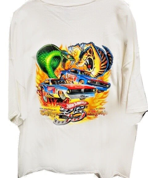 CAMISETA VRHTF NHRA" DE COLECCIÓN ORIGINAL "SERPIENTE Y MANGOSTA 35 ANIVERSARIO HW" 2XL Foto 2 de 4