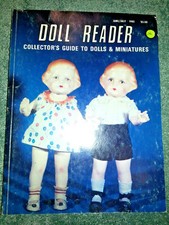 DOLL READER Juni 1982 Vintage Buch Dydee COLLECTOR'S F&uuml;hrung Sich Puppe Dingle
