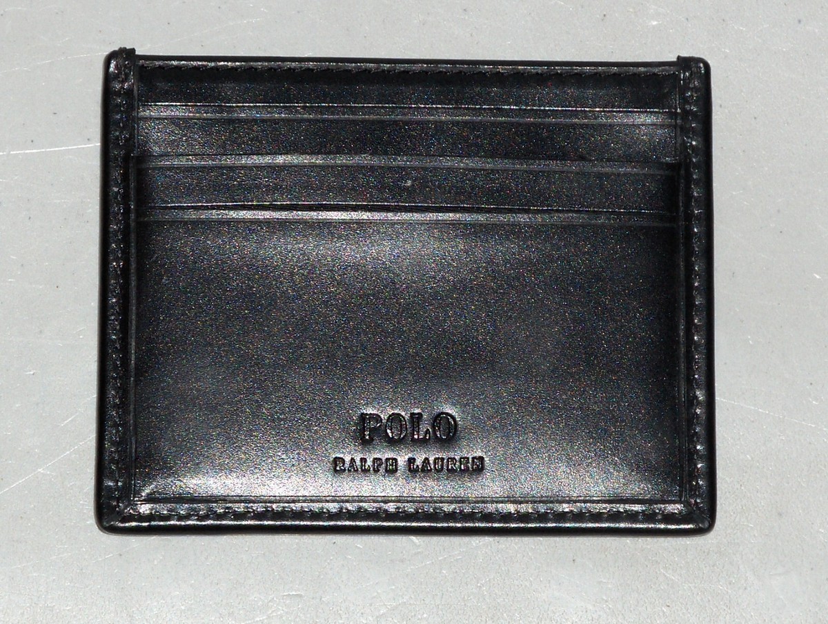 小物 Polo Ralph Lauren Burnished Passcase Polo Ralph Lauren Burnished Leather Passcase Wallet