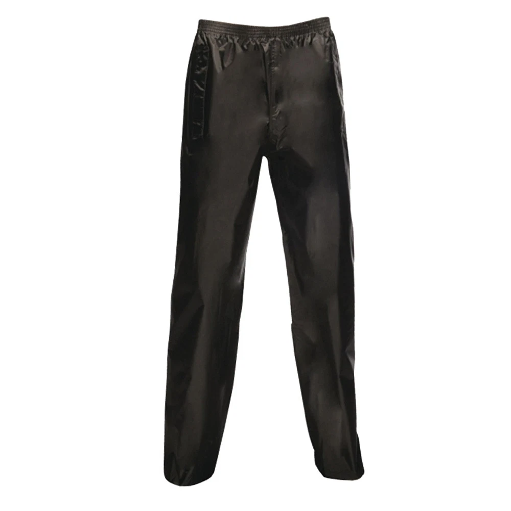 Regatta Mens Waterproof Over Trouser Stormbreak Hiking Lightweight Black