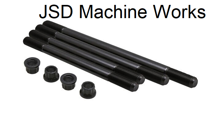 4 Heavy Duty High Temp Steel Head Stud Kit For Honda TRX400EX 400X