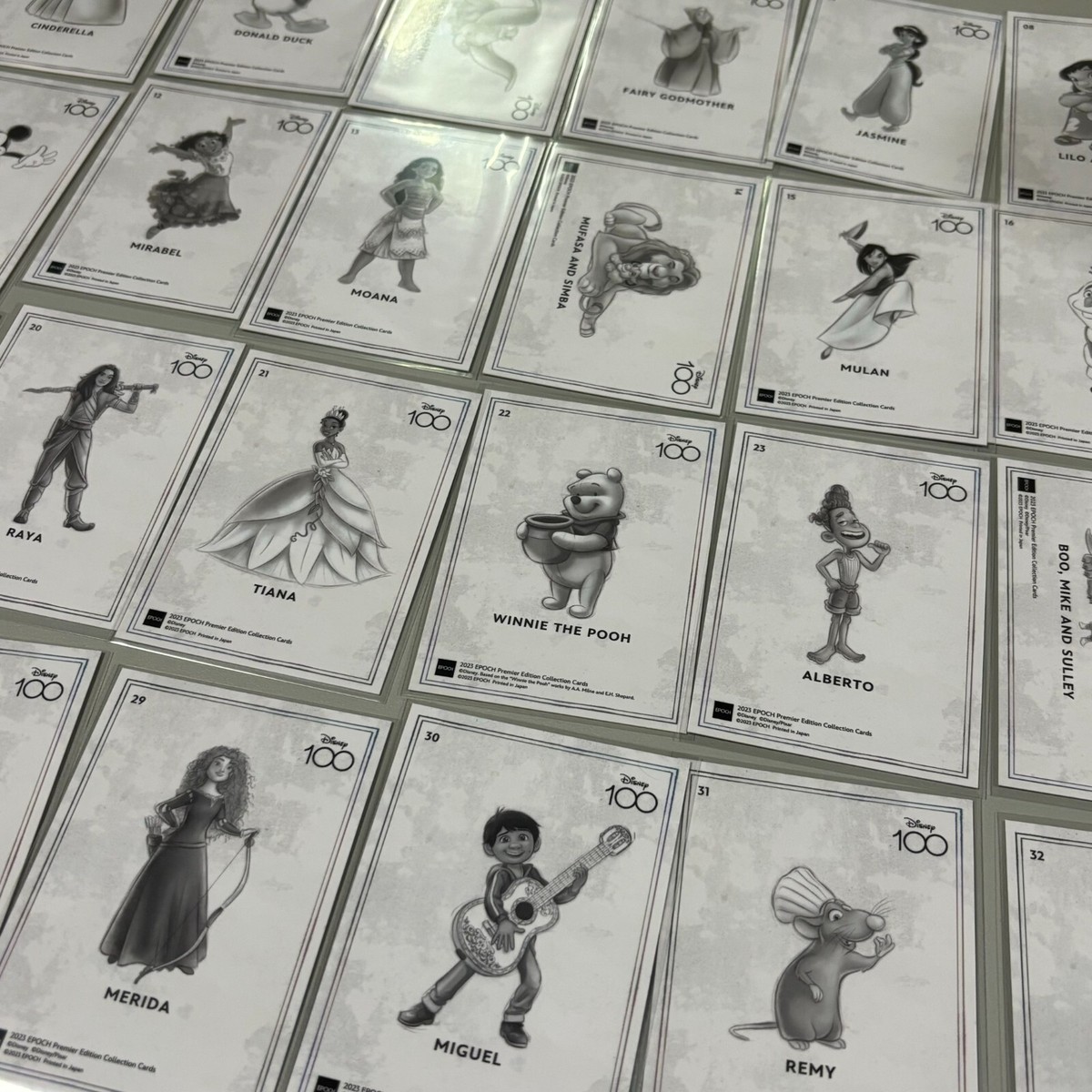 Disney EPOCH Premier Edition Collection Cards Regular Disney EPOCH Premier Edition Collection Cards Regular