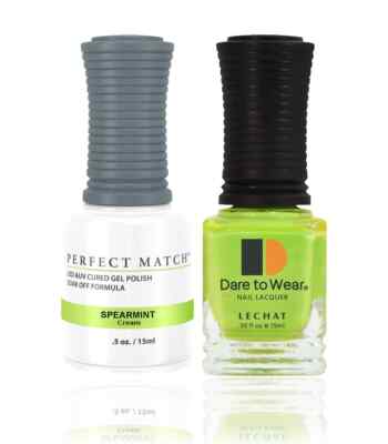 LeChat Perfect Match UV Gel + Nail Polish - PMS120 Spearmint