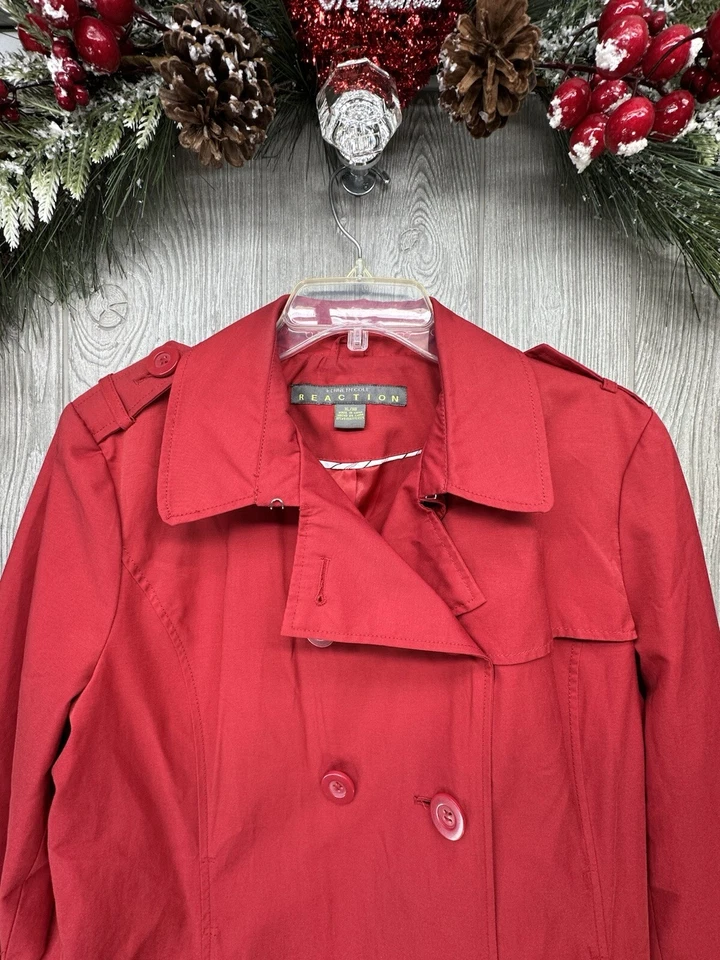 Rain Jacket Women’s Extra Large XL Red Coat Kenneth Cole Reaction GIII - Image 3 of 4