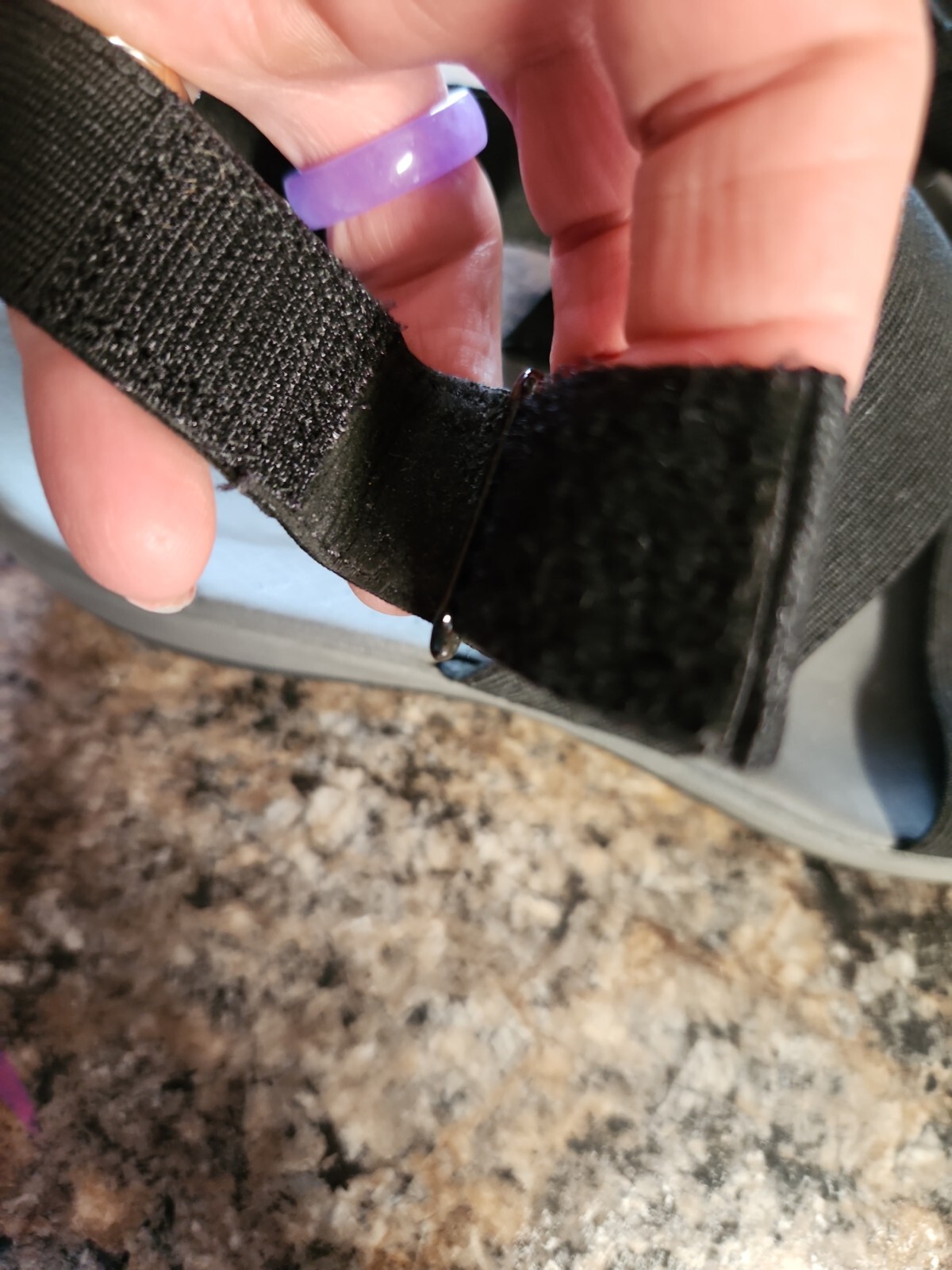 Cloudsteppers By Clarks Women’s Black Sandals, Size 10ELASTIC FITTED