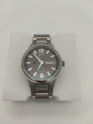ETT Herrenarmbanduhr Everest EGT-11321-21M Edelstahl Chronograph Wasserdicht