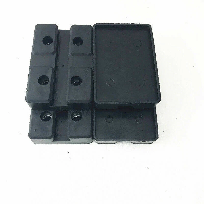 Almohadillas de brazo de goma rectangulares de alta resistencia para auto camión elevador accesorios de elevación de auto Foto 4 de 4