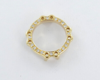 Chopard St Moritz Diamant Lünette Bezel 18k Gold 8024