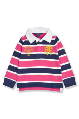 トップス MONCLER  POLO RalphLauren set  kids Moncler Enfant Boys Logo Polo Shirt in Black | Childsplay