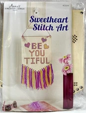 NEW 2021 Annies BeYouTiful ACG3250 Cross Stitch Kit Kids 7+ Creative Girls 16755