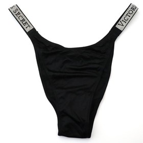 4 Victoria's Secret Very Sexy Satin Logo Shine Strap Brazilian Panty LOT S M XL