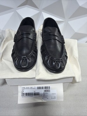Saint Laurent YSL Le Loafer Supple Shinny Leather Size 11