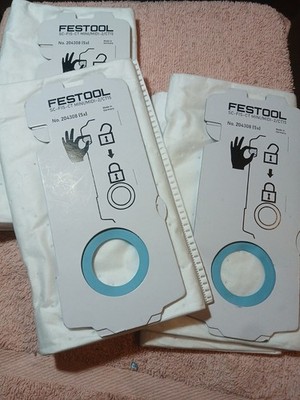 Festool 204308 CT Mini/Midi -3/5 Filter Bags for CT MINI