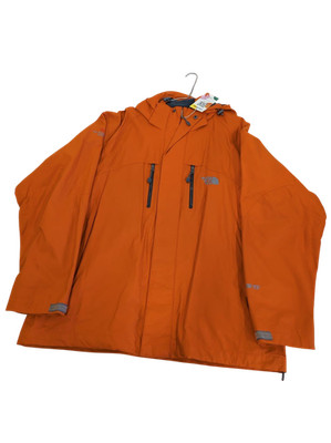 The North Face Summit Series Orange Windbreaker Jacket - Size XL