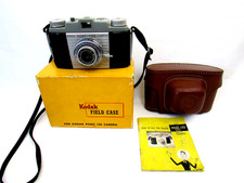 Kodak Pony 135 35mm Film Camera w Anaston 51mm Lens, Field Case and Manual Vntg
