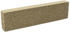 WARE Single Wide Corrugated Scratcher Pads for Cats 2-pack - Catnip Included